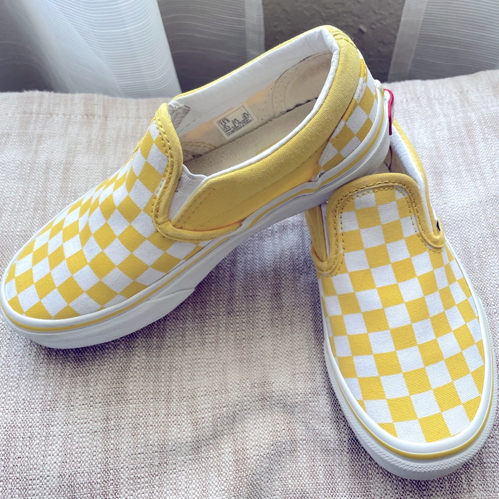 Kids Checkerboard Classic Slip-On size 13.5